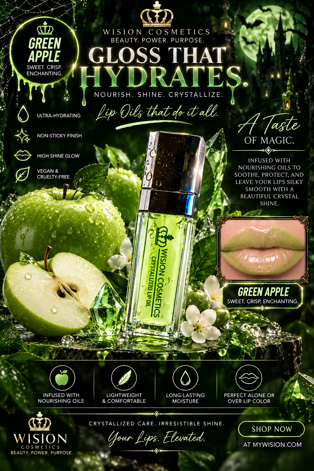 Crystalized Lip Oil