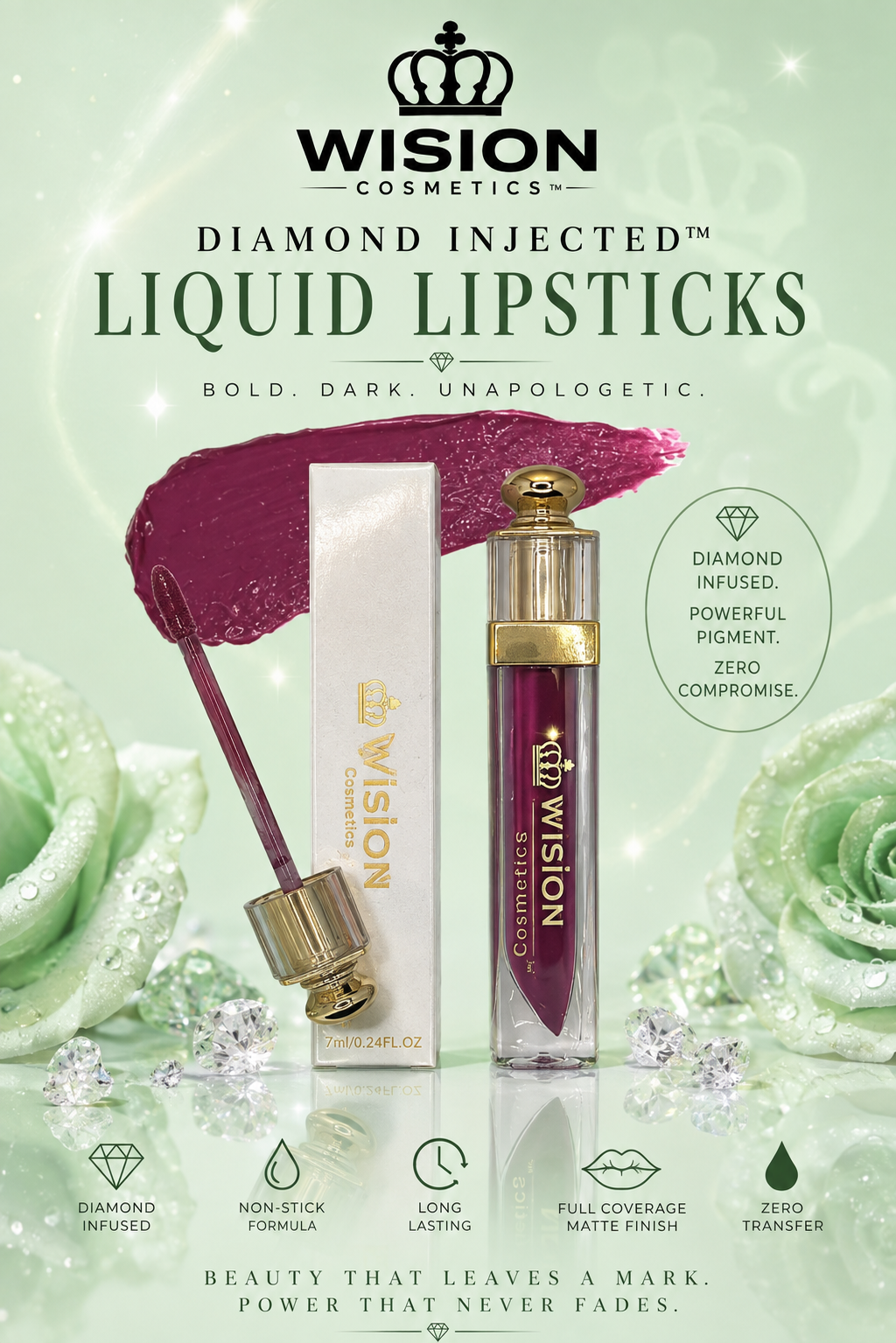 Diamond Injected™ Liquid Lipsticks