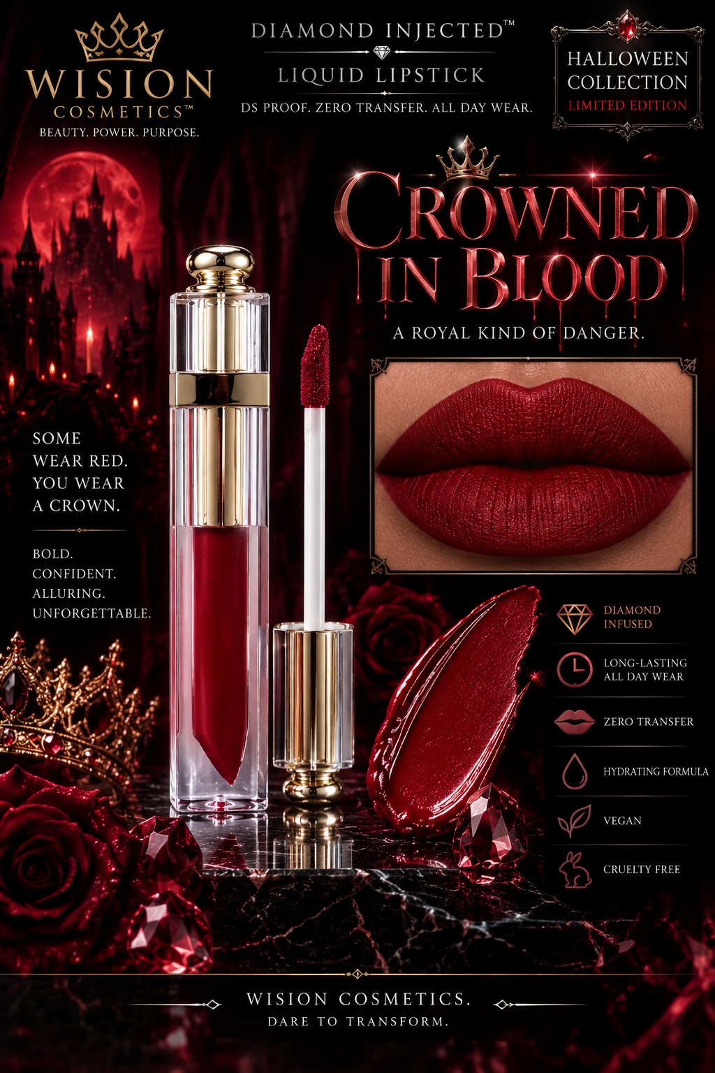 Diamond Injected™ Liquid Lipsticks